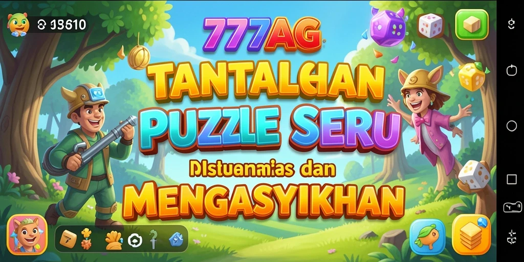 Tangkapan layar 777AG menampilkan gameplay puzzle yang menantang dan menarik.