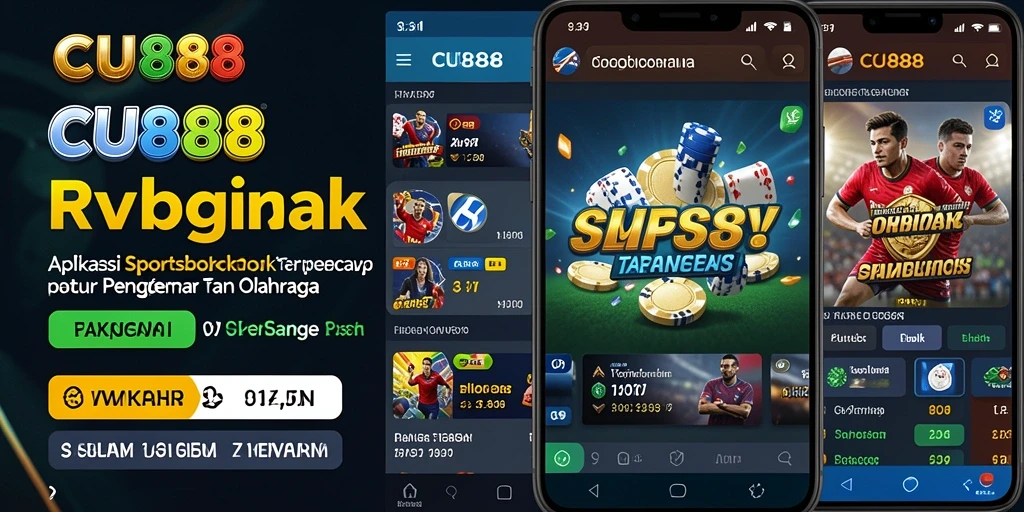 Tampilan menarik dari gameplay Sportsbook CU888 dengan fitur taruhan langsung.