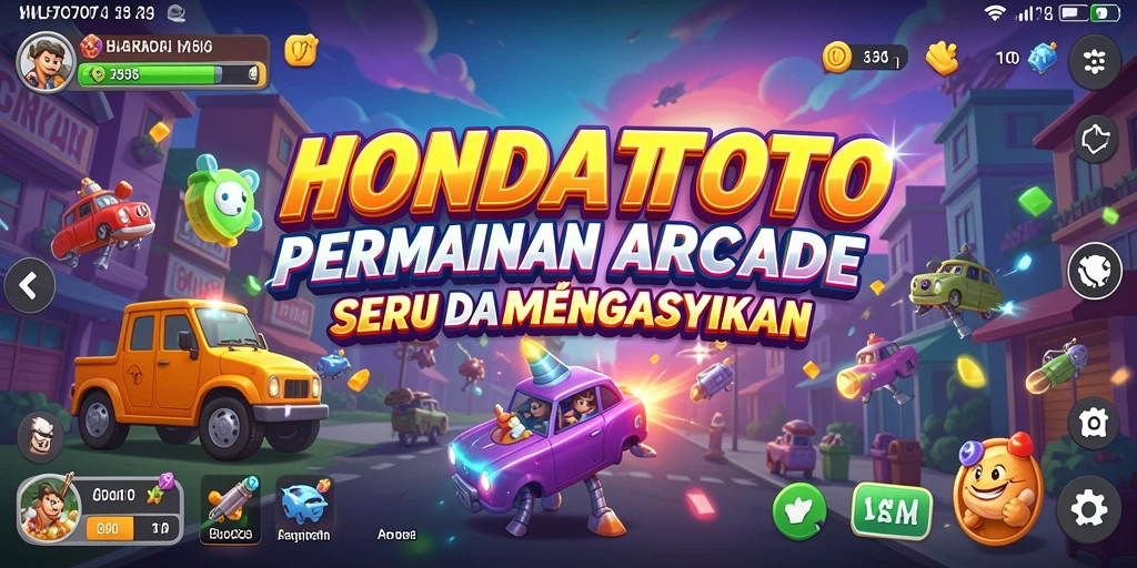 Screenshot gameplay HONDATOTO yang menunjukkan aksi mendebarkan.