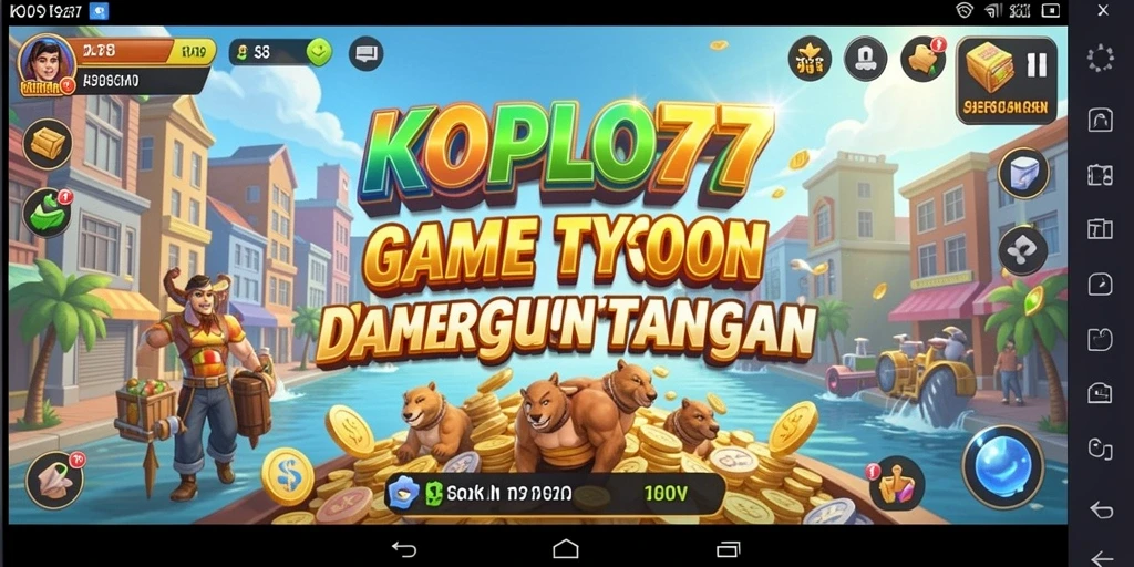 Tampilan gameplay KOPLO77 yang seru dan interaktif.