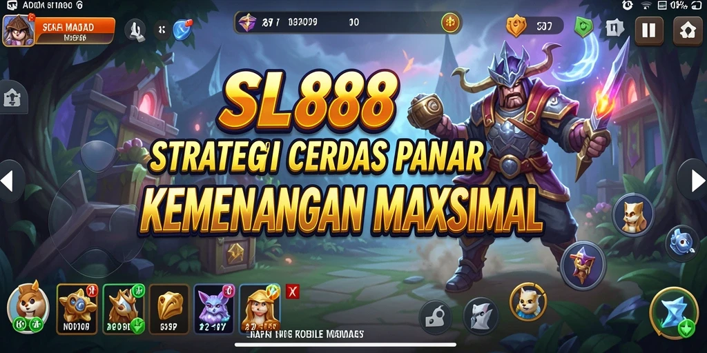 Tampilan gameplay SL888 yang intens dan penuh strategi.
