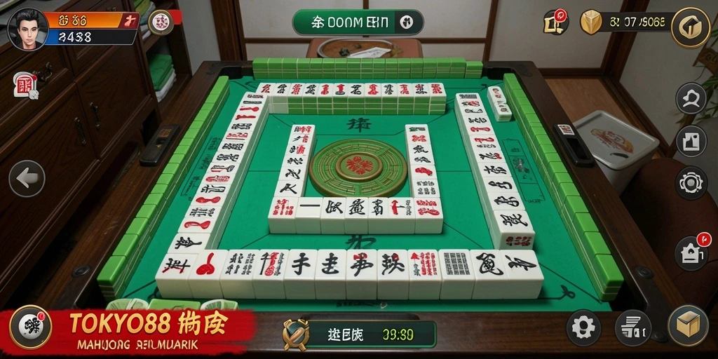 Gameplay seru Mahjong dengan grafik yang menarik di TOKYO88.